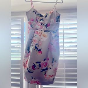 Pink Floral Dress